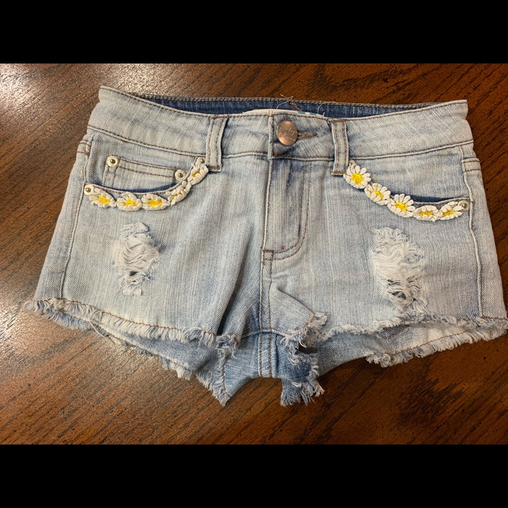 Vintage Havana girls daisy jean shorts